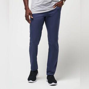 Travis Mathew Open To Close Pant Lightweight Performance Golf Blue Size 32